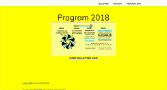 Desktop Screenshot of kraftfestivalen.com