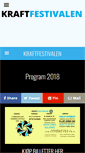 Mobile Screenshot of kraftfestivalen.com